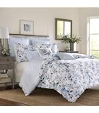 Amazon.com: Laura Ashley - Twin Duvet Cover Set with Shams & Bonus